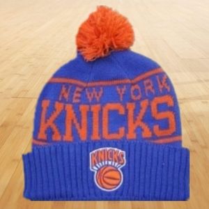 New York Knicks Winter Pom Knit Beanie